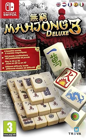 Mahjong Deluxe 3 for Nintendo Switch – Play the Ultimate Game 2 Mahjong Deluxe 3 for Nintendo Switch - Play the Ultimate Game - Image 2