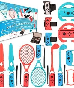 14 in 1 Nintendo Switch Sports Accessories Kit for Family Fun