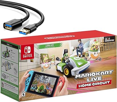 Mario Kart Live Home Circuit Luigi Set Holiday Gaming Bundle Switch Mario Kart Live Home Circuit Luigi Set Holiday Gaming Bundle Switch