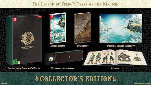 The Legend of Zelda: Tears of the Kingdom (Collector’s Edition) – For Nintendo Switch (Renewed) 2 The Legend of Zelda: Tears of the Kingdom (Collector's Edition) - For Nintendo Switch (Renewed) - Image 2
