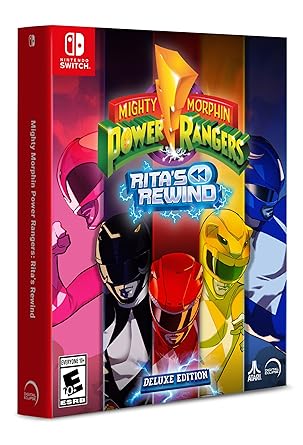 Mighty Morphin Power Rangers Rita Rewind Deluxe Edition Nintendo Switch Mighty Morphin Power Rangers Rita Rewind Deluxe Edition Nintendo Switch