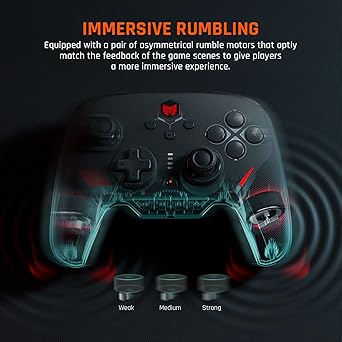 Wireless Switch Pro Controller Compatible with Nintendo Switch and PC 2 Wireless Switch Pro Controller Compatible with Nintendo Switch and PC - Image 2