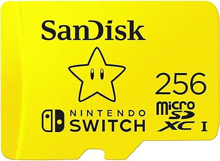 SanDisk 256GB MicroSD Memory Card for Nintendo Switch and Lite SanDisk 256GB MicroSD Memory Card for Nintendo Switch and Lite