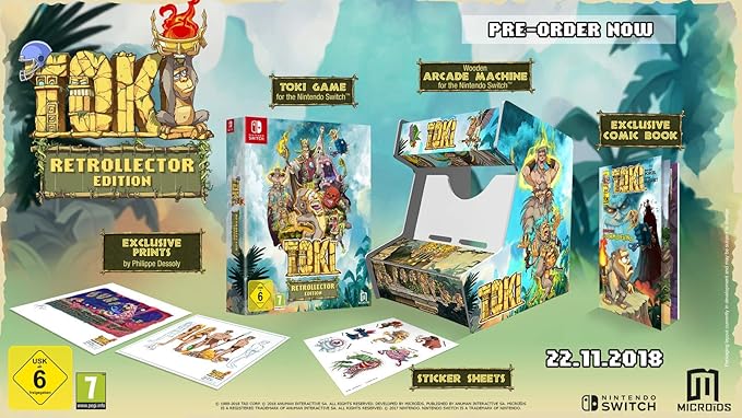 Toki Collector’s Edition (Nintendo Switch) 2 Toki Collector's Edition (Nintendo Switch) - Image 2