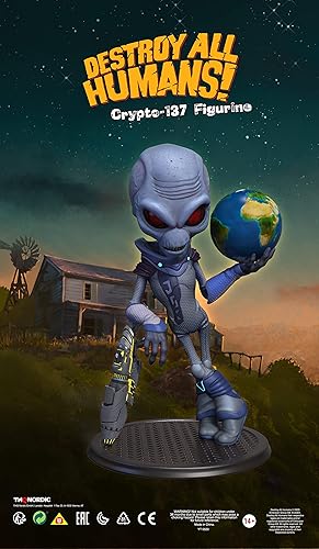 Destroy All Humans Crypto Statue Collectible Figure for Fans Destroy All Humans Crypto Statue Collectible Figure for Fans