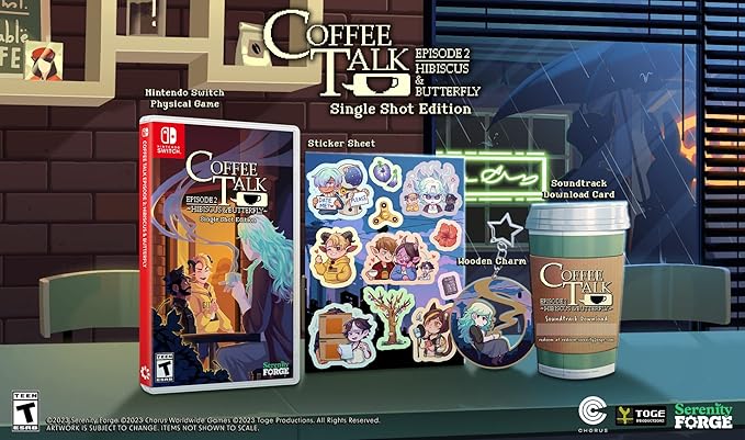 Coffee Talk Episode 2 Hibiscus and Butterfly Nintendo Switch Game 2 Coffee Talk Episode 2 Hibiscus and Butterfly Nintendo Switch Game - Image 2