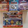 SuperChargers 4 Pack Vehicle Starter Bundle with 4 Vehicles and Trophy