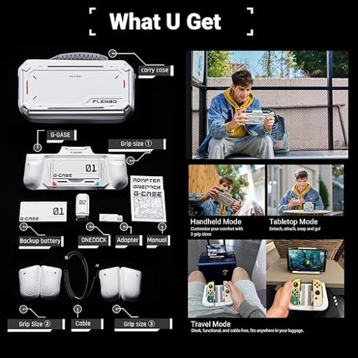 Plenbo G-case Family Kit for Nintendo Switch OLED Accessories Bundle - Image 2