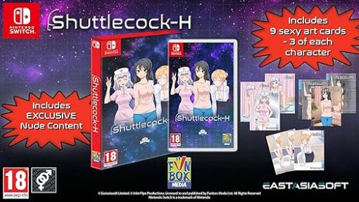 Funbox Media Shuttlecock H Game for Nintendo Switch - Image 2
