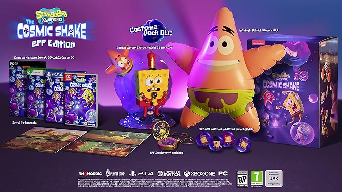 SpongeBob SquarePants The Cosmic Shake BFF Edition Nintendo Switch 2 SpongeBob SquarePants The Cosmic Shake BFF Edition Nintendo Switch - Image 2