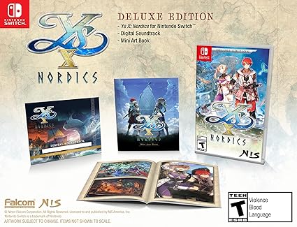 Ys X Nordics Deluxe Edition for Nintendo Switch – Buy Now 2 Ys X Nordics Deluxe Edition for Nintendo Switch - Buy Now - Image 2
