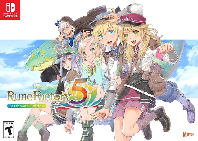 Rune Factory 5 Earthmate Edition for Nintendo Switch Game Rune Factory 5 Earthmate Edition for Nintendo Switch Game
