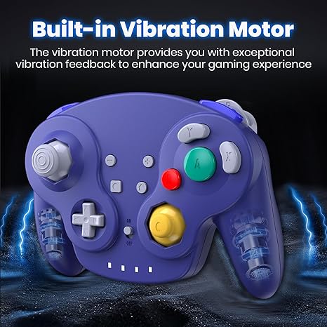 2 Pack Wireless Controllers for GameCube and Switch Compatible PC 2 2 Pack Wireless Controllers for GameCube and Switch Compatible PC - Image 2