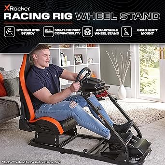 XR Racing Rig Black – Ultimate Gaming Experience at Home 2 XR Racing Rig Black - Ultimate Gaming Experience at Home - Image 2