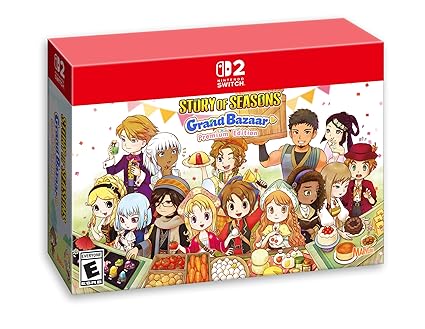Story of Seasons Grand Bazaar Premium Edition for Nintendo Switch Story of Seasons Grand Bazaar Premium Edition for Nintendo Switch