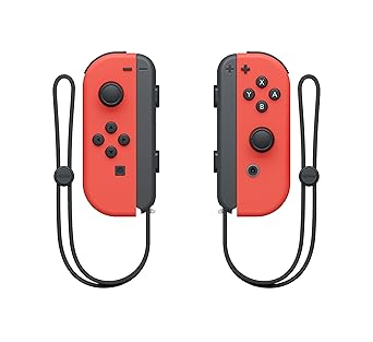 Neon Red Nintendo Joy-Con Controllers Left and Right Bundle 2 Neon Red Nintendo Joy-Con Controllers Left and Right Bundle - Image 2