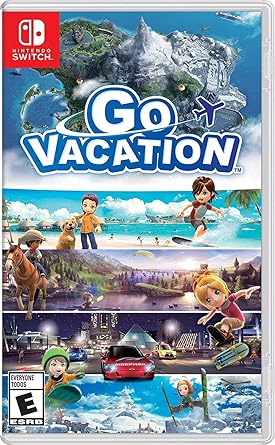 Go Vacation Game for Nintendo Switch Fun Family Adventure Go Vacation Game for Nintendo Switch Fun Family Adventure