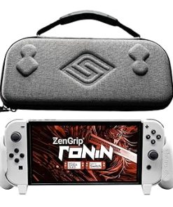 Satisfye ZenGrip Ronin White Slim Bundle for Nintendo Switch OLED Satisfye ZenGrip Ronin White Slim Bundle for Nintendo Switch OLED