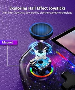 NexiGo Hall Effect Gripcon for Switch with RGB Light and Turbo 2 NexiGo Hall Effect Gripcon for Switch with RGB Light and Turbo 2