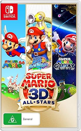 Super Mario 3D All-Stars for Nintendo Switch AUS Unsealed Edition Super Mario 3D All-Stars for Nintendo Switch AUS Unsealed Edition