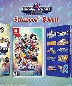 NEOGEO Pocket Color Selection Volume 2 Steelbook for Nintendo Switch NEOGEO Pocket Color Selection Volume 2 Steelbook for Nintendo Switch