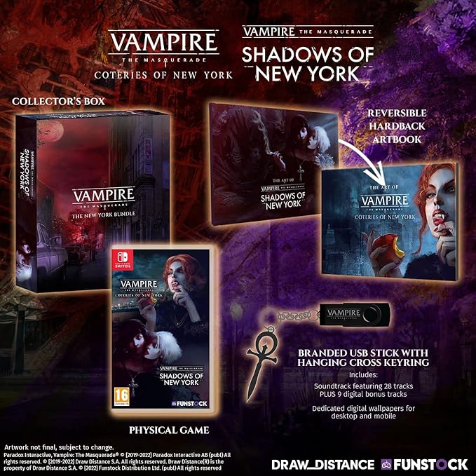 Vampire the Masquerade Coteries Shadows of New York Collectors Edition Vampire the Masquerade Coteries Shadows of New York Collectors Edition