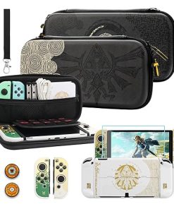 Nintendo Switch OLED Case for Zelda Tears of the Kingdom Travel Kit Nintendo Switch OLED Case for Zelda Tears of the Kingdom Travel Kit