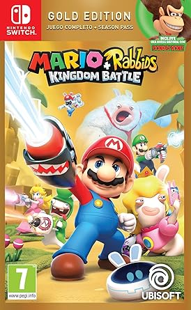 Mario Rabbids Kingdom Battle Gold Edition Nintendo Switch Non-US Version Mario Rabbids Kingdom Battle Gold Edition Nintendo Switch Non-US Version