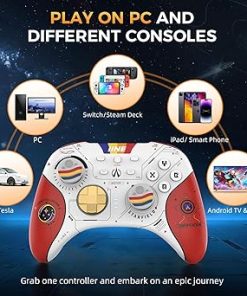 IINE Switch Pro Controller No Drift Wireless for Switch PC Steam Tablet 2 IINE Switch Pro Controller No Drift Wireless for Switch PC Steam Tablet 2
