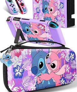 Xcitifun Case for Nintendo Switch 7 in 1 Accessories Kit – Purple Xcitifun Case for Nintendo Switch 7 in 1 Accessories Kit – Purple