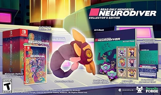 Read Only Memories: NEURODIVER Collector’s Edition – Nintendo Switch 2 Read Only Memories: NEURODIVER Collector's Edition - Nintendo Switch - Image 2