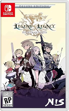 Legend of Legacy HD Remastered Deluxe Edition for Nintendo Switch Legend of Legacy HD Remastered Deluxe Edition for Nintendo Switch