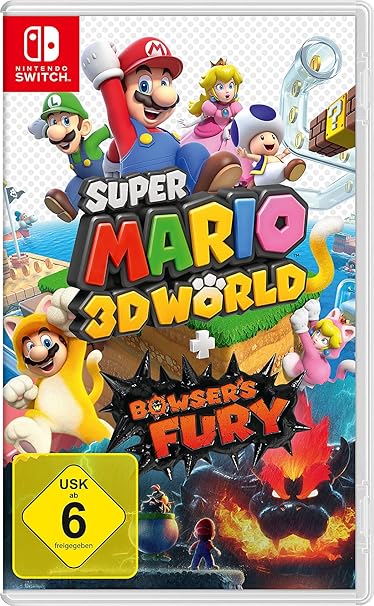 Super Mario 3D World + Bowser’s Fury. Für Nintendo Switch (German Version) Super Mario 3D World + Bowser's Fury. Für Nintendo Switch (German Version)