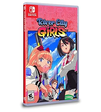 River City Girls Nintendo Switch Limited Foil Cover and Music CD River City Girls Nintendo Switch Limited Foil Cover and Music CD