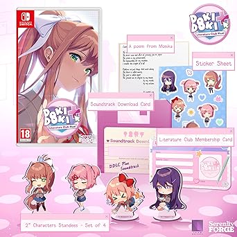 Doki Doki Literature Club Plus for Nintendo Switch Game Review Doki Doki Literature Club Plus for Nintendo Switch Game Review
