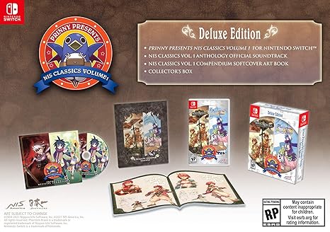 NIS Classics Volume 1 Phantom Brave Soul Nomad Deluxe Edition Switch NIS Classics Volume 1 Phantom Brave Soul Nomad Deluxe Edition Switch