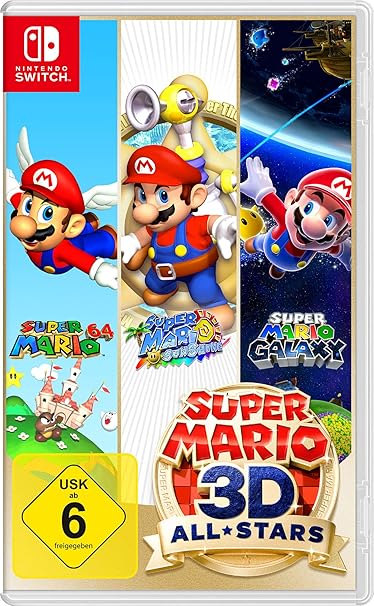 Nintendo Switch Super Mario 3D All-Stars German Version Edition Nintendo Switch Super Mario 3D All-Stars German Version Edition
