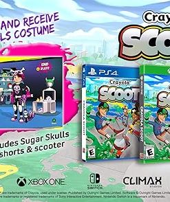 Crayola Scoot Game for Nintendo Switch – Fun Family Adventure 2 Crayola Scoot Game for Nintendo Switch – Fun Family Adventure 2