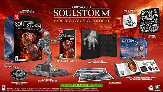 Oddworld: Soulstorm Collector’s Oddition Nintendo Switch 2 Oddworld: Soulstorm Collector's Oddition Nintendo Switch - Image 2