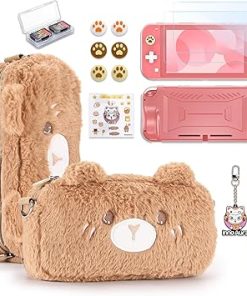 InnoAura 14 in 1 Switch Lite Accessories Bundle with Carrying Case InnoAura 14 in 1 Switch Lite Accessories Bundle with Carrying Case