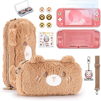 InnoAura 14 in 1 Switch Lite Accessories Bundle with Carrying Case InnoAura 14 in 1 Switch Lite Accessories Bundle with Carrying Case
