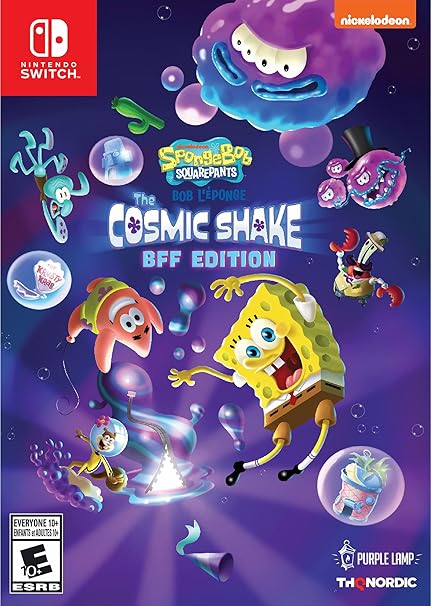 SpongeBob SquarePants The Cosmic Shake BFF Edition Nintendo Switch SpongeBob SquarePants The Cosmic Shake BFF Edition Nintendo Switch