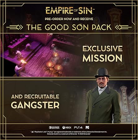 Paradox Empire of Sin Day One Edition Video Game for Console 2 Paradox Empire of Sin Day One Edition Video Game for Console - Image 2