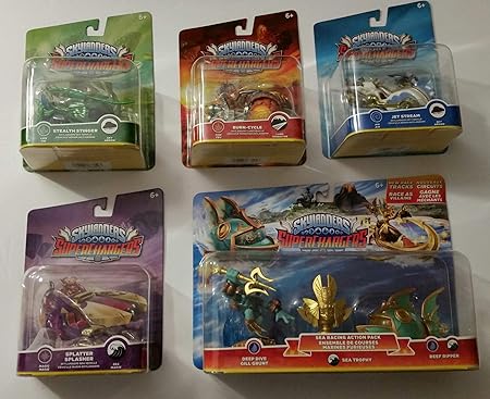 Skylanders SuperChargers Vehicle Starter Pack with 5 Vehicles and Trophy Skylanders SuperChargers Vehicle Starter Pack with 5 Vehicles and Trophy