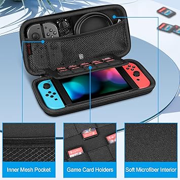 Fintie Case Bundle for Nintendo Switch OLED and Switch 2017 Models 2 Fintie Case Bundle for Nintendo Switch OLED and Switch 2017 Models - Image 2
