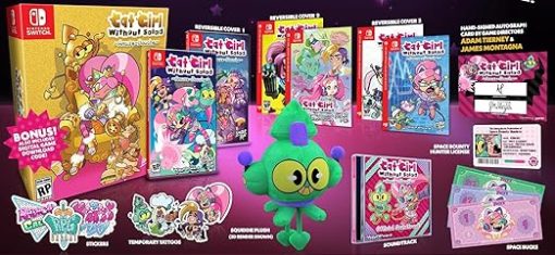 Cat Girl Without Salad: Amuse-Bouche Collector's Edition (Limited Run Games #145) - for Nintendo Switch - Image 2