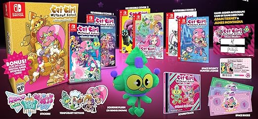 Cat Girl Without Salad: Amuse-Bouche Collector’s Edition (Limited Run Games #145) – for Nintendo Switch 2 Cat Girl Without Salad: Amuse-Bouche Collector's Edition (Limited Run Games #145) - for Nintendo Switch - Image 2