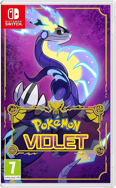 Nintendo Switch Pokemon Violet Video Game European Version Nintendo Switch Pokemon Violet Video Game European Version