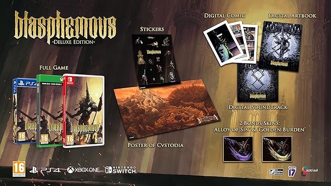 Blasphemous Deluxe Edition for Nintendo Switch – Buy Now 2 Blasphemous Deluxe Edition for Nintendo Switch - Buy Now - Image 2