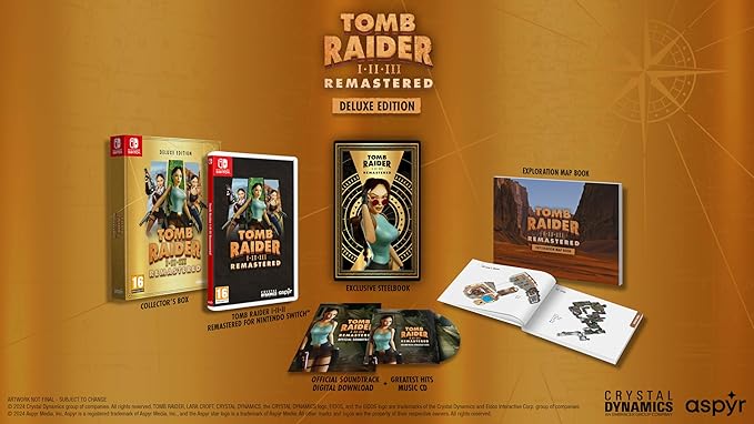 Tomb Raider 1-3 Remastered – Deluxe Edition for Nintendo Switch 2 Tomb Raider 1-3 Remastered - Deluxe Edition for Nintendo Switch - Image 2